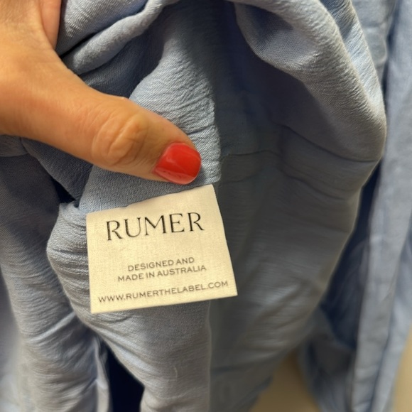 NWT! Revolve X Rumer the Label Camille Cotton Cutout Minidress. Size Large. $239 - Picture 6 of 7